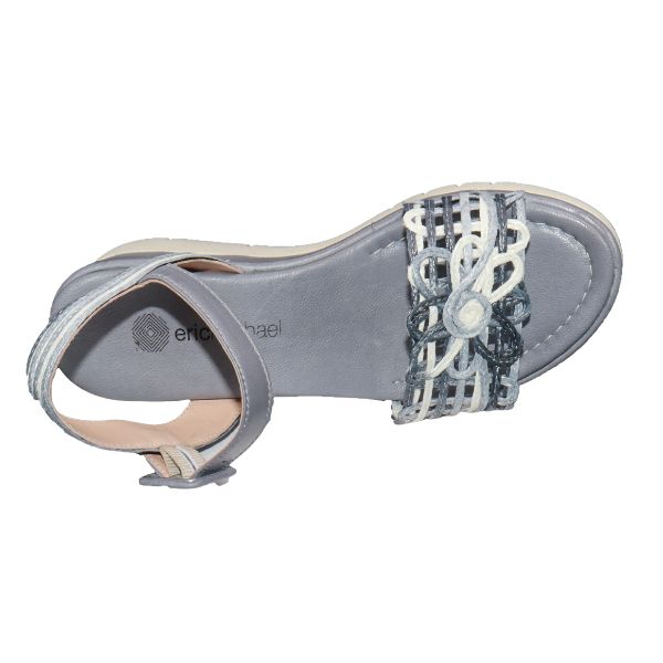 Eric Michael Vivian Women’s Leather Wedge Sandal