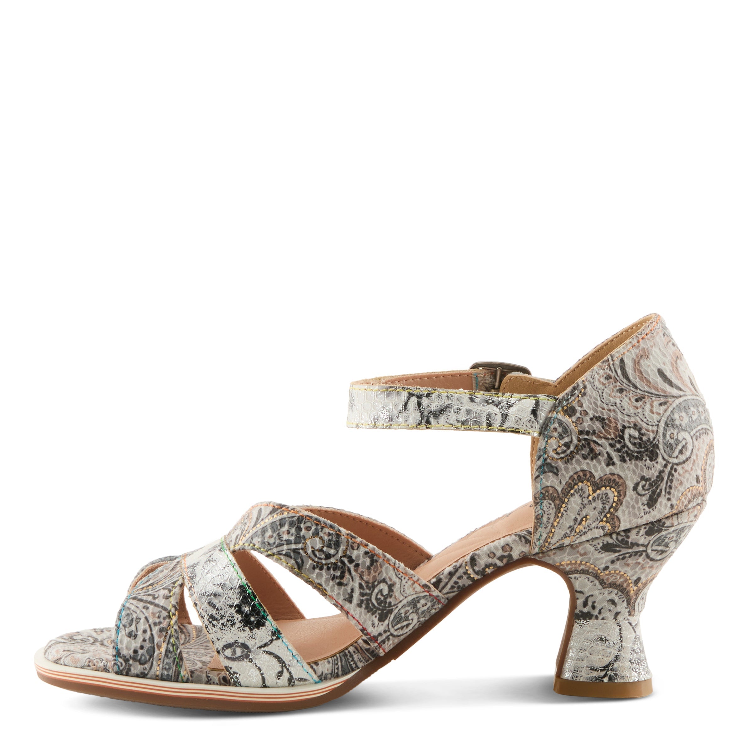 L'ARTISTE WALTZ-FLEUR SANDALS