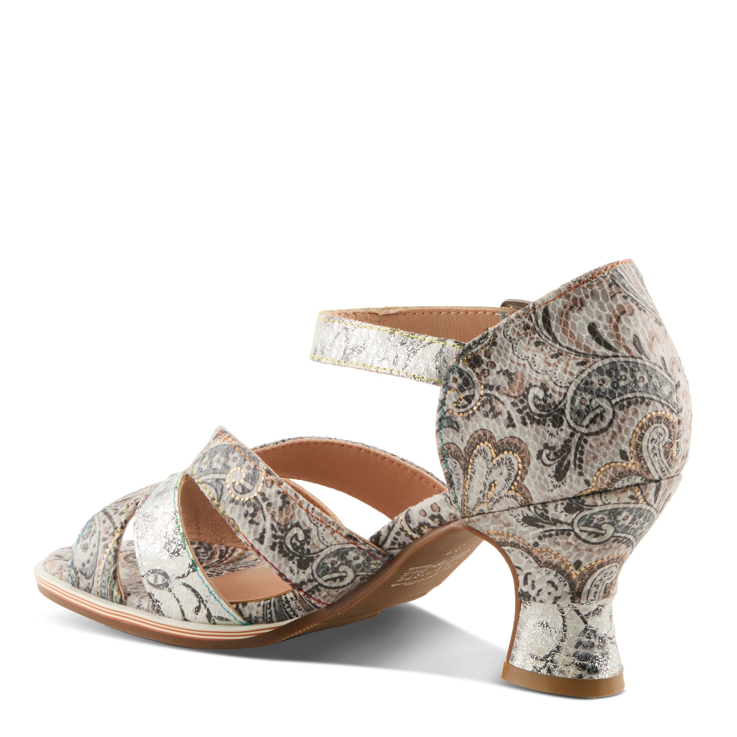 L'ARTISTE WALTZ-FLEUR SANDALS