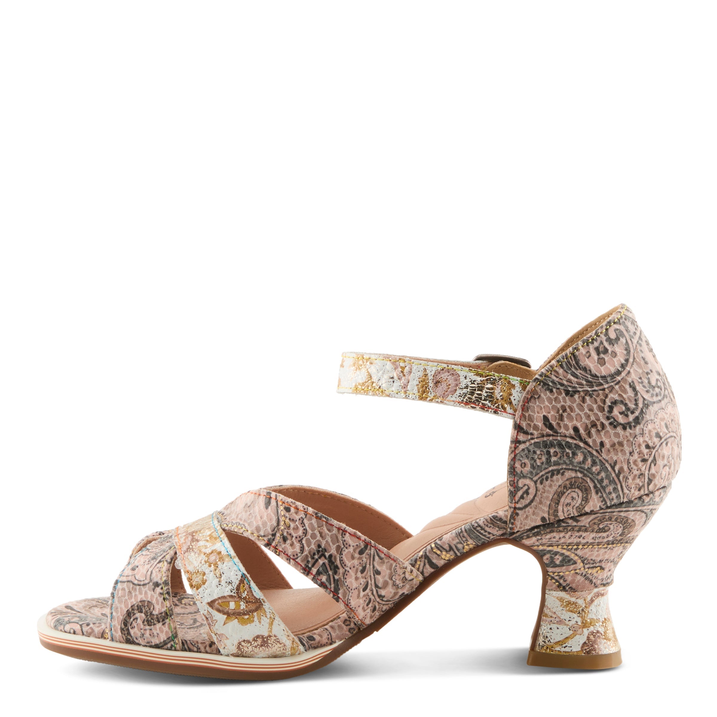 L'ARTISTE WALTZ-FLEUR SANDALS