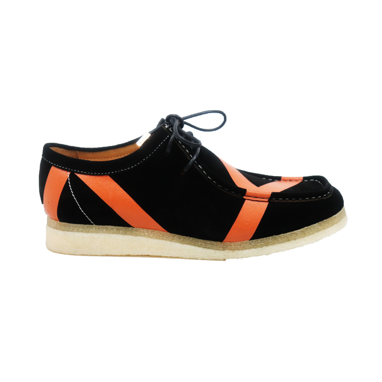 British Walkers Walker Men's Low Stripe Casual Shoes with Crepe Sole view 5