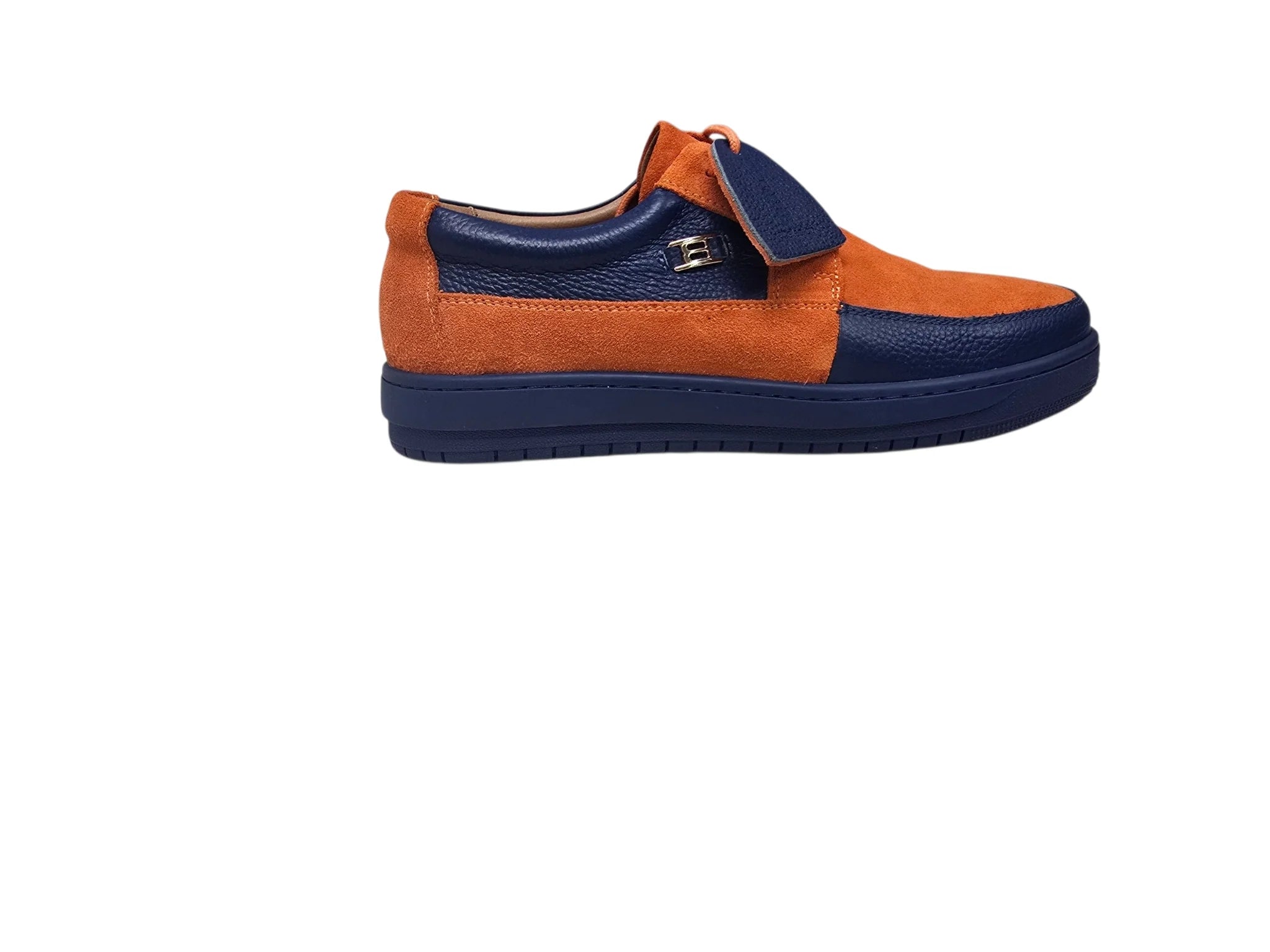 British Walkers Westminster Men's Leather and Suede Low Top Sneakers Limited Edition New York Knicks Classic Bally Style