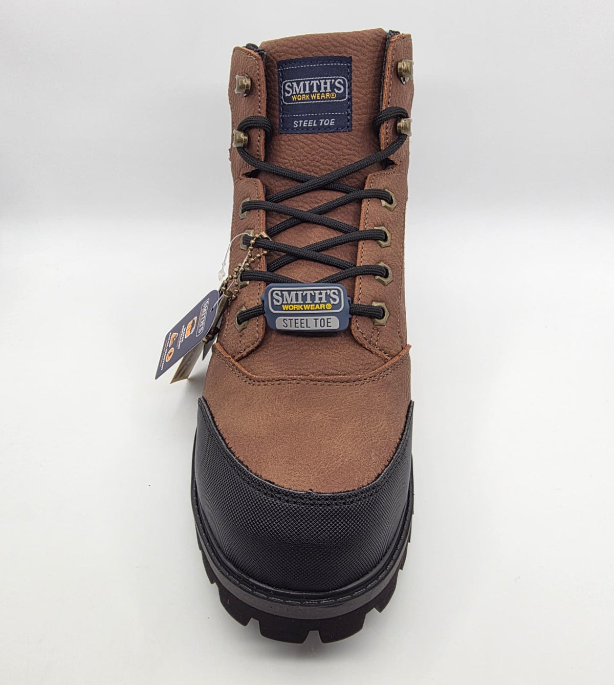 Steel Toe "Smith's Work Wear" BARWICK "SA724021" RUST – Three-Quarter View