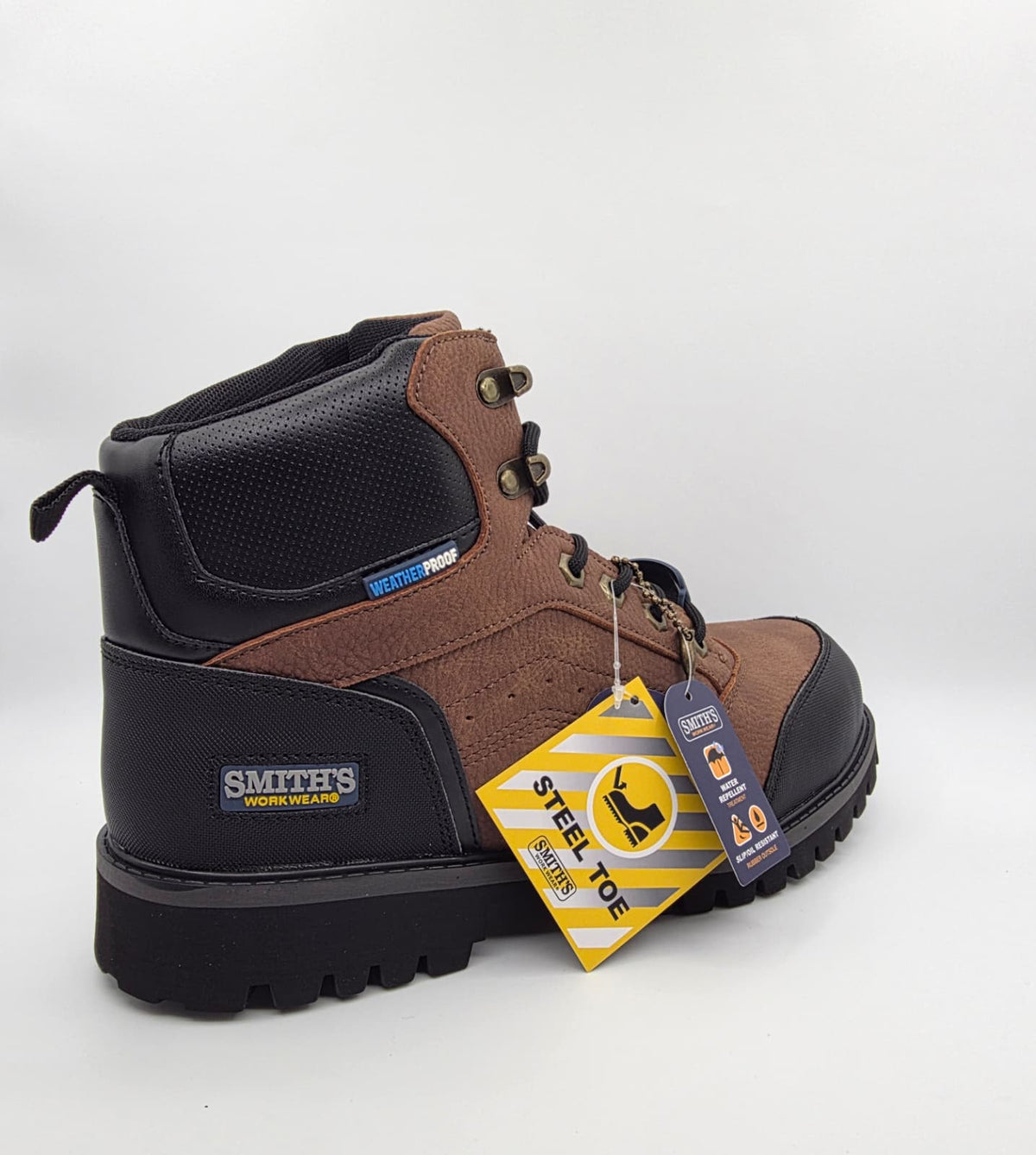 Steel Toe "Smith's Work Wear" BARWICK "SA724021" RUST – Side Profile