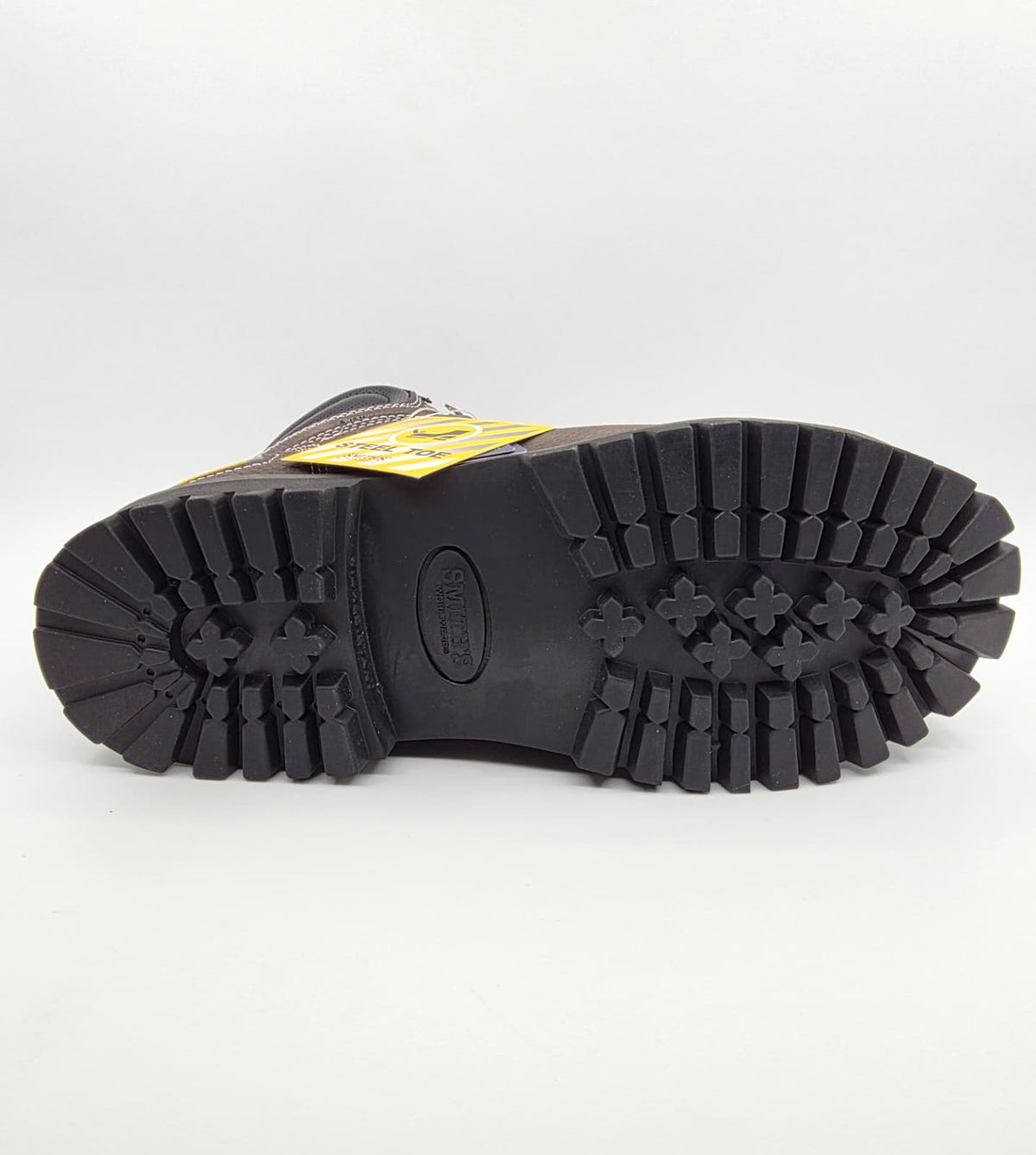 Steel Toe "Smith's Work Wear" BERKELEY "SA724022" BROWN – Back View
