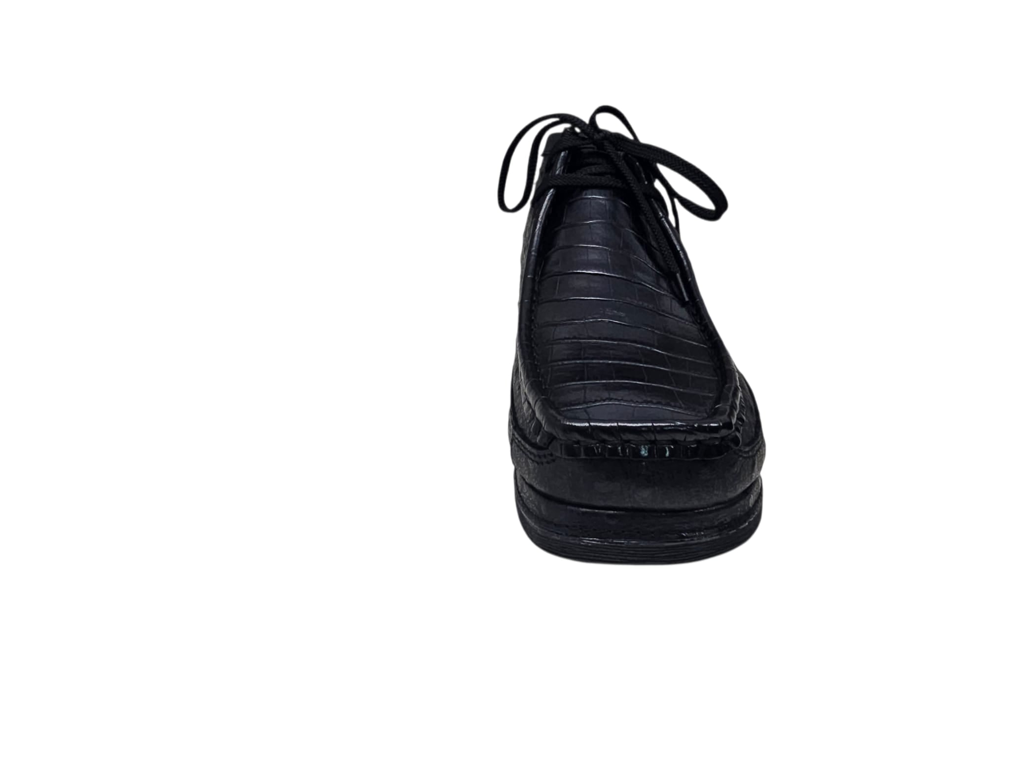 British Walkers New Castle Dual Exotic Men's Limited Edition Ostrich and Crocodile Print Leather Chukka Boot