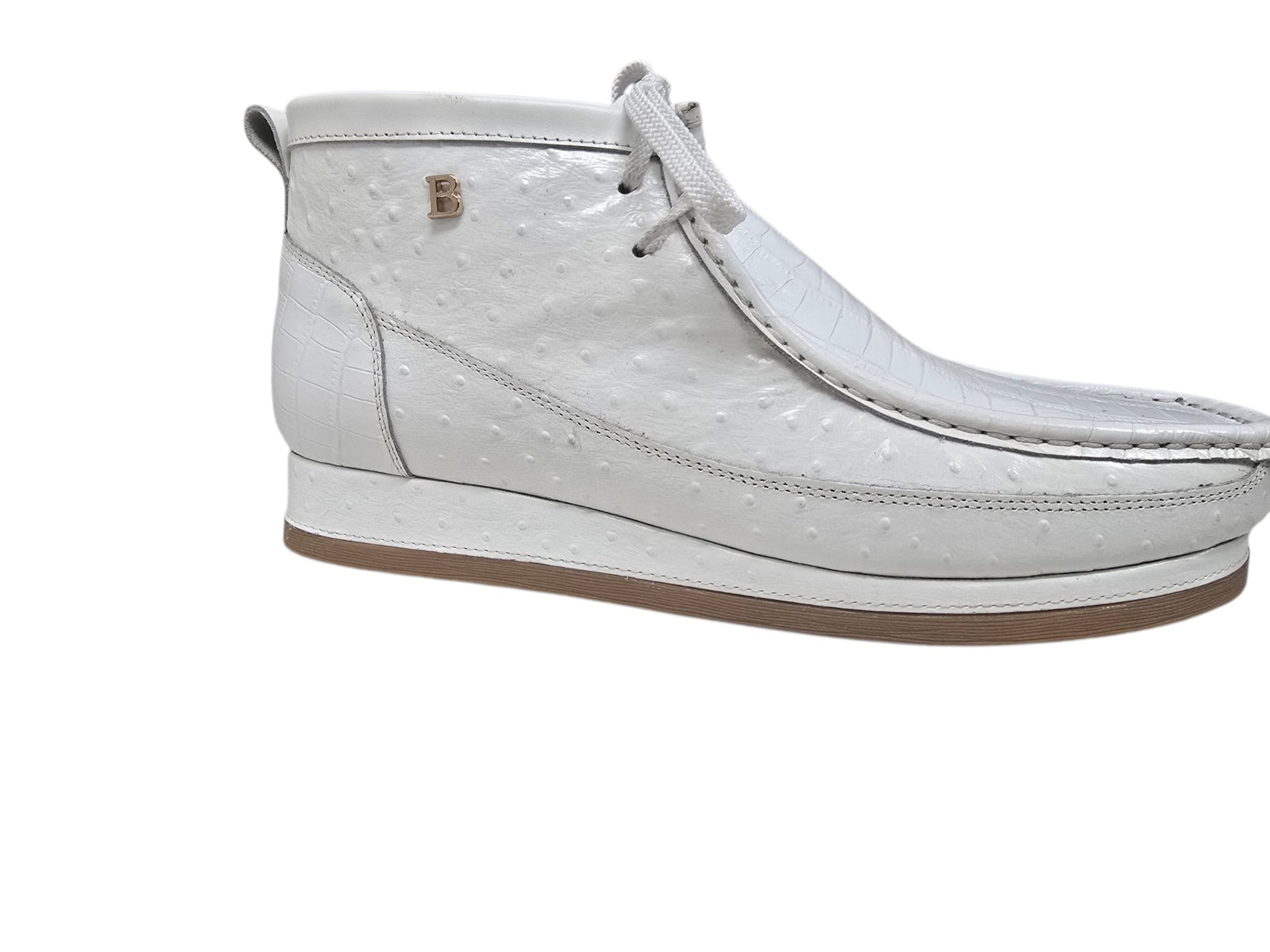 British Collection New Castle Signature Dual Exotic Leather Men’s Chukka Boot