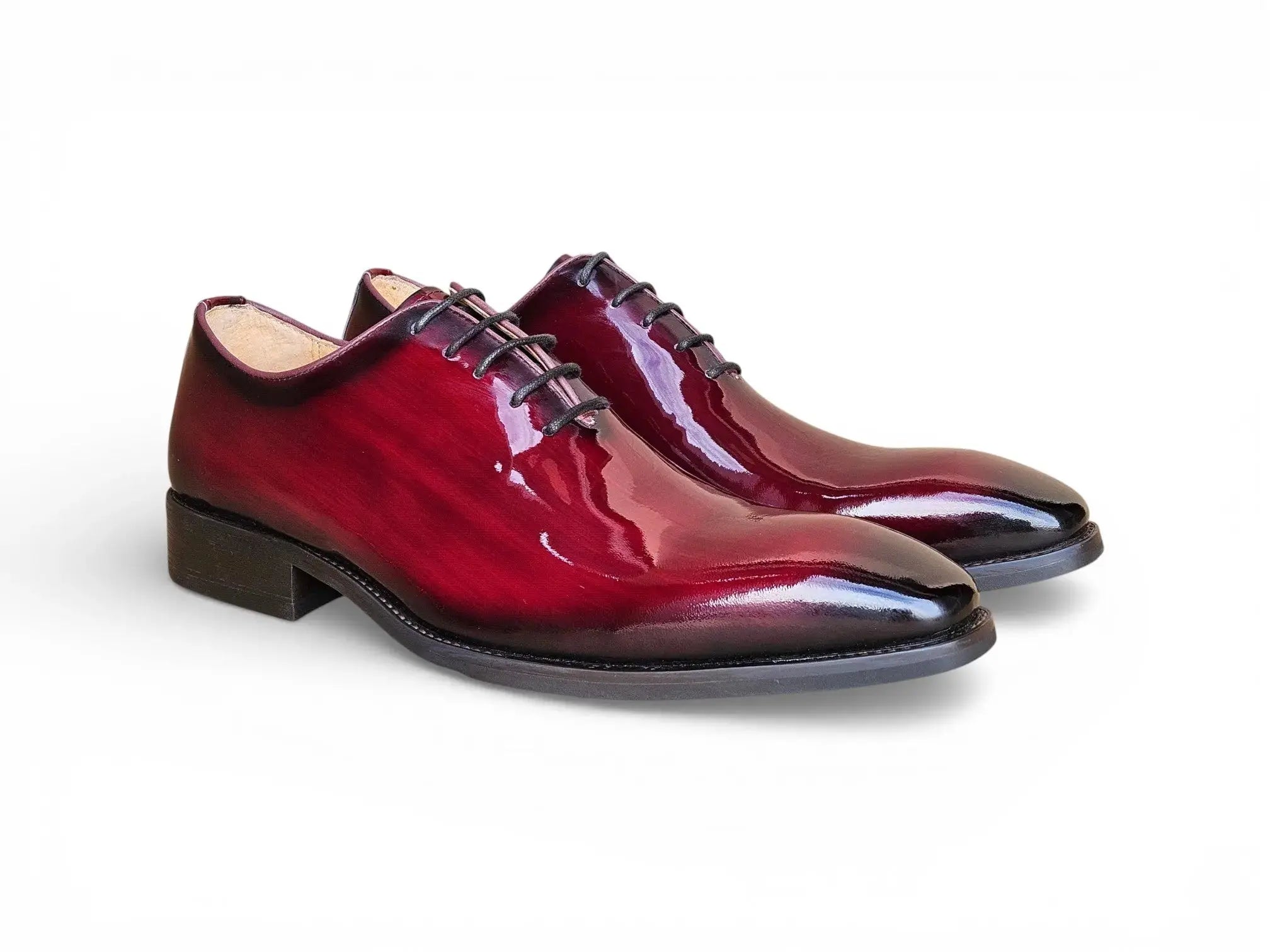 Carrucci Shoes KS Wholecut Burnished Oxford Patent Leather KS503 101P view 16