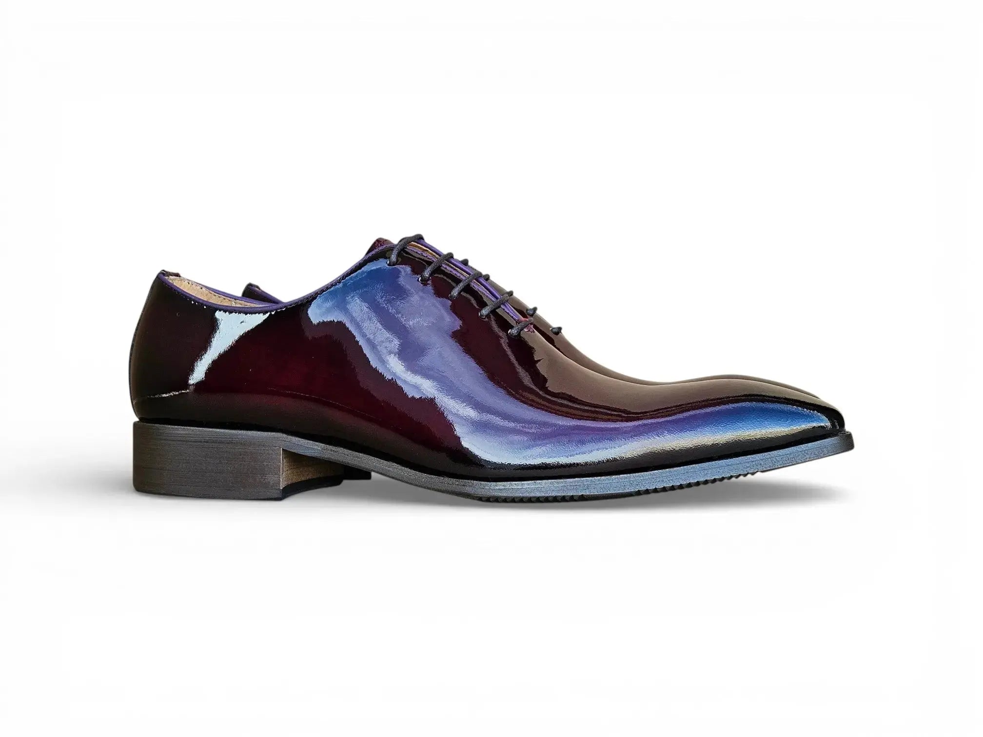 Carrucci Shoes KS Wholecut Burnished Oxford Patent Leather KS503 101P view 27