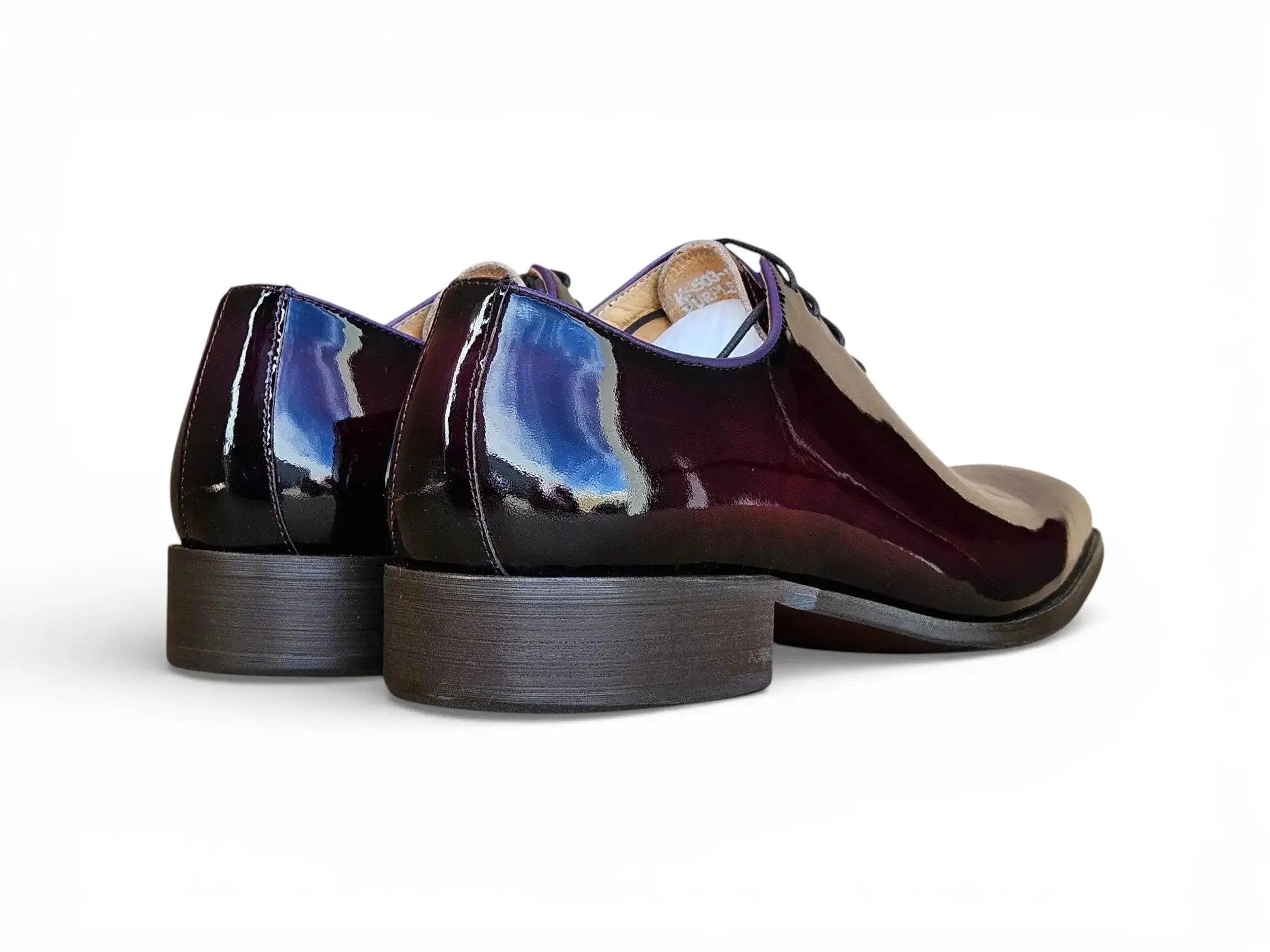 Carrucci Shoes KS Wholecut Burnished Oxford Patent Leather KS503 101P view 28