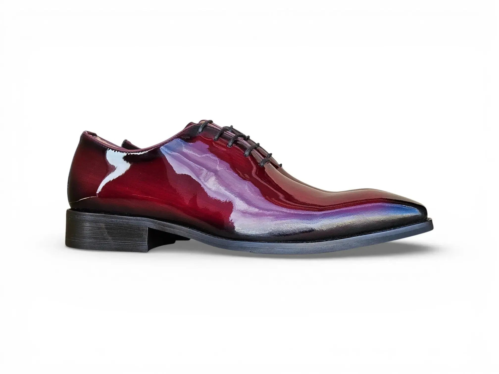 Carrucci Shoes KS Wholecut Burnished Oxford Patent Leather KS503 101P view 18