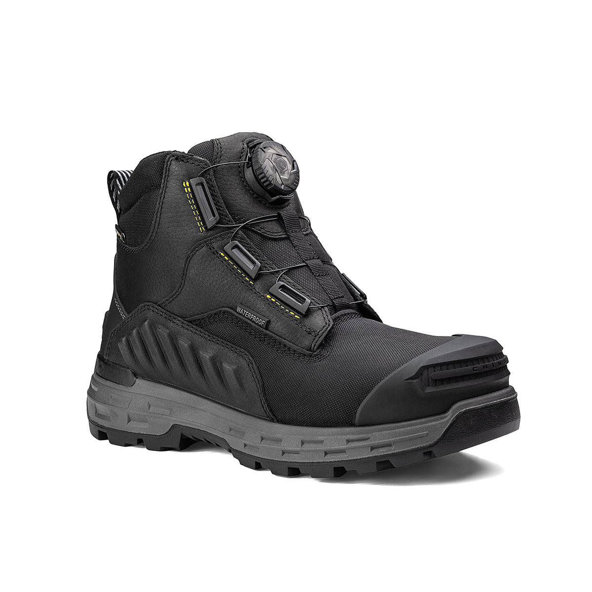 Wildwood 6” Composite Toe Turbolace™ Work Boot - Black - Made in USA – product view 3