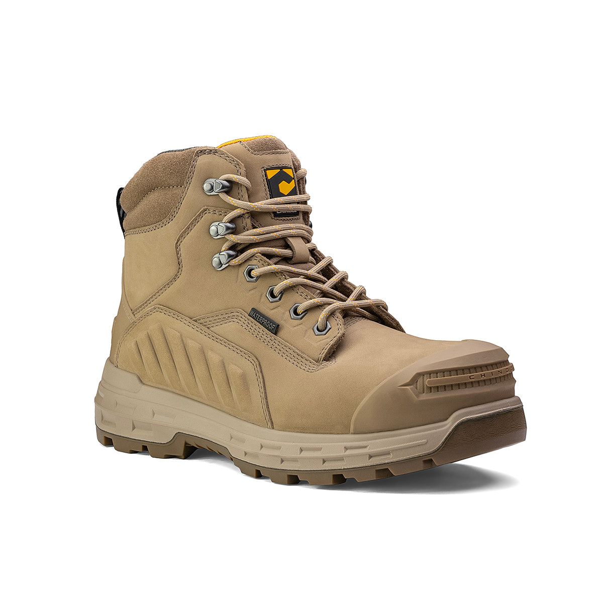 Wildwood 6” Waterproof Composite Toe Boot - Stone - Made in USA – product view 4