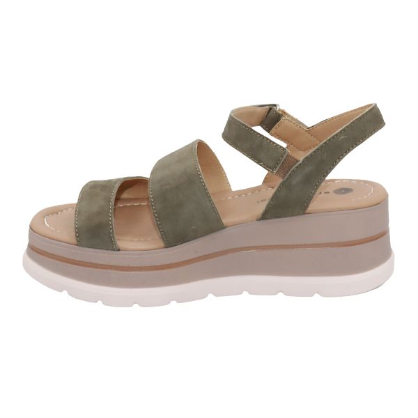 Eric Michael Willow Women’s Nubuck Wedge Sandal