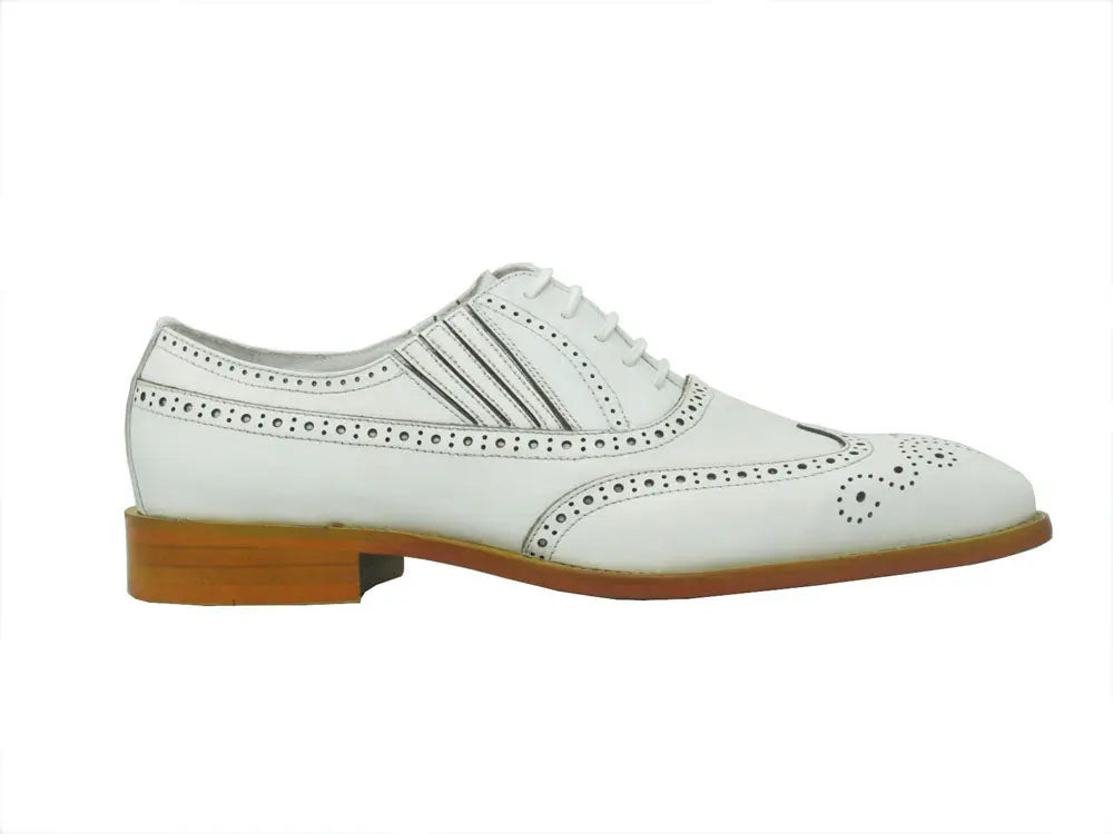 Carrucci Shoes Ks Wingtip Slip On Oxford Classic Leather KS509 18 view 21