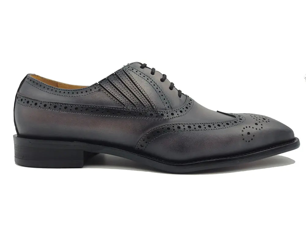 Carrucci Shoes Ks Wingtip Slip On Oxford Classic Leather KS509 18 view 27