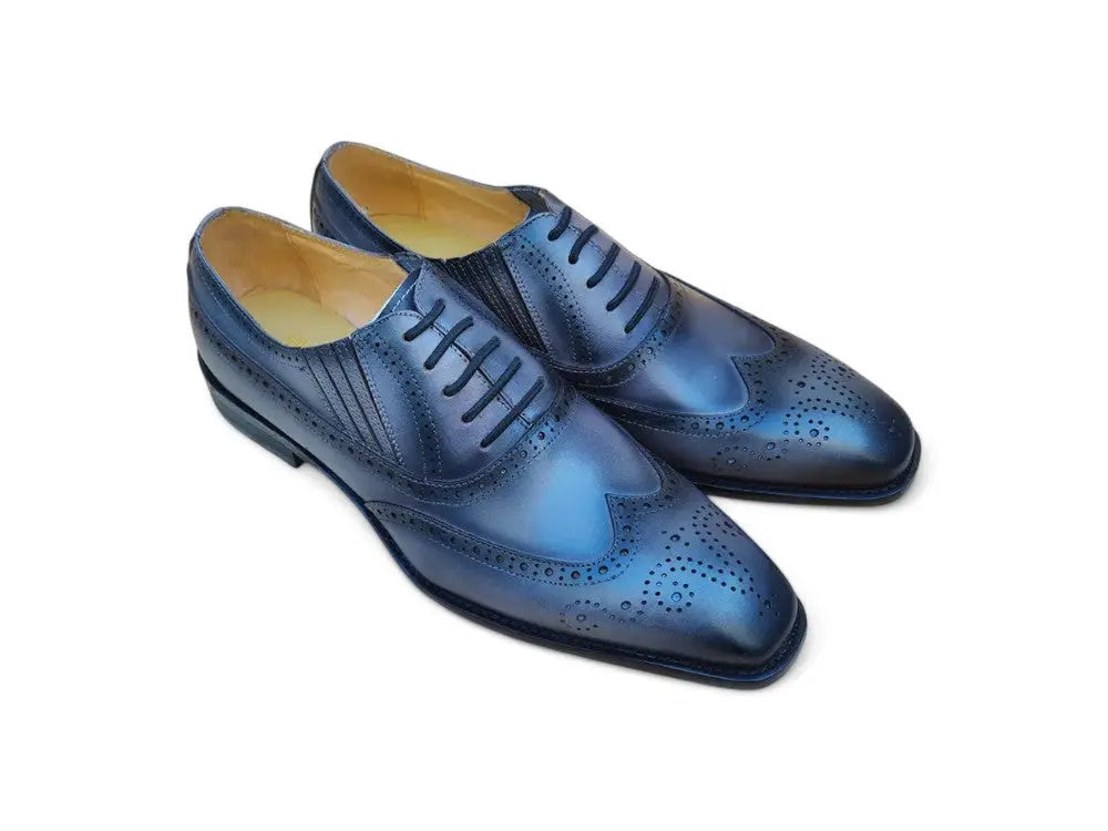 Carrucci Shoes Ks Wingtip Slip On Oxford Classic Leather KS509 18 view 26
