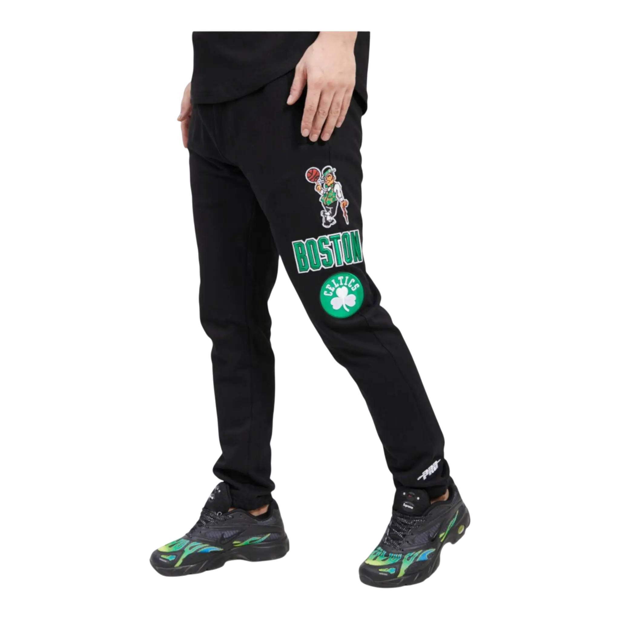 Pro Standard NBA Boston Celtics Retro Classic Men's Sweatpants — Black