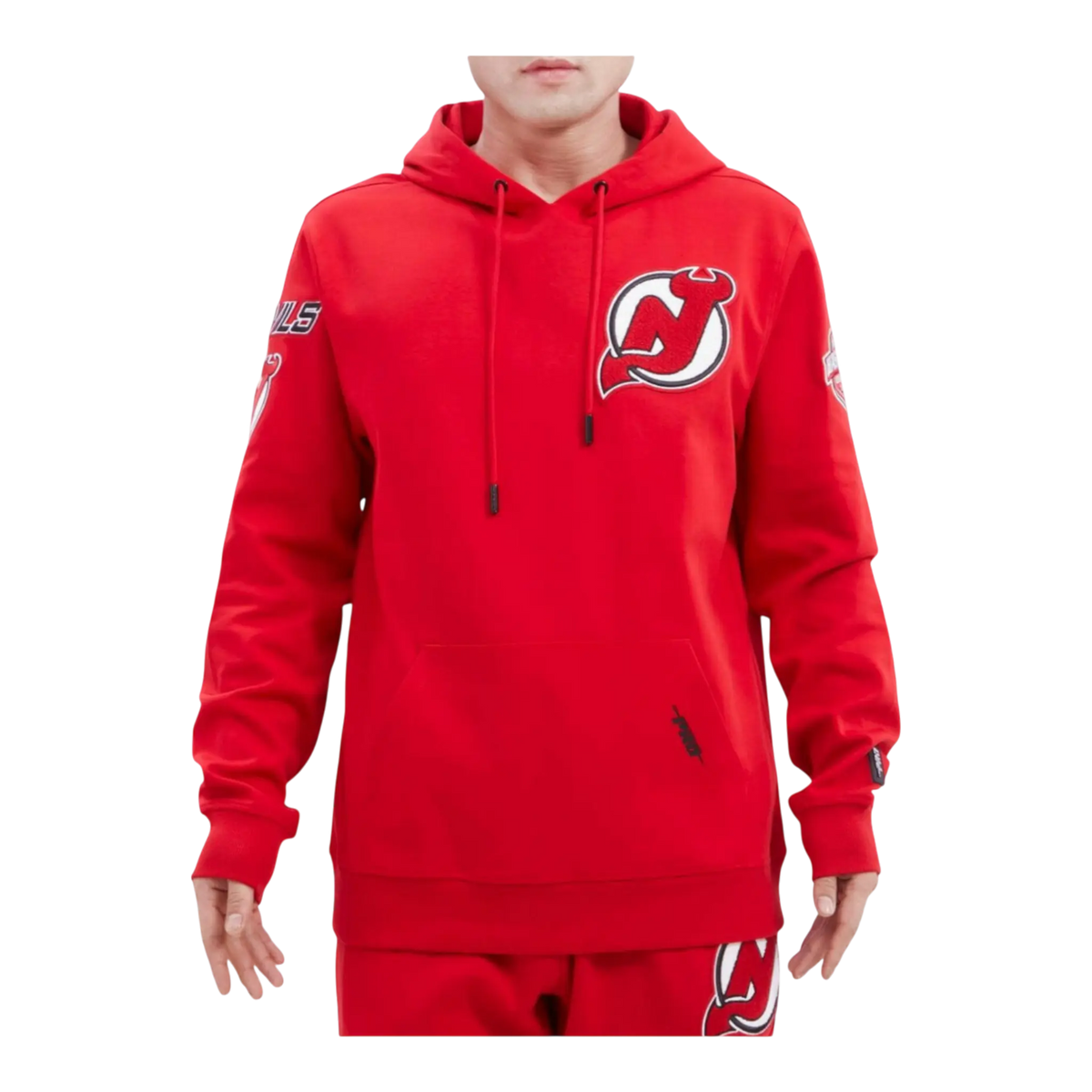 Pro Standard NHL New Jersey Devils Classic Pull-Over Men's Hoodie - Red – product view 1