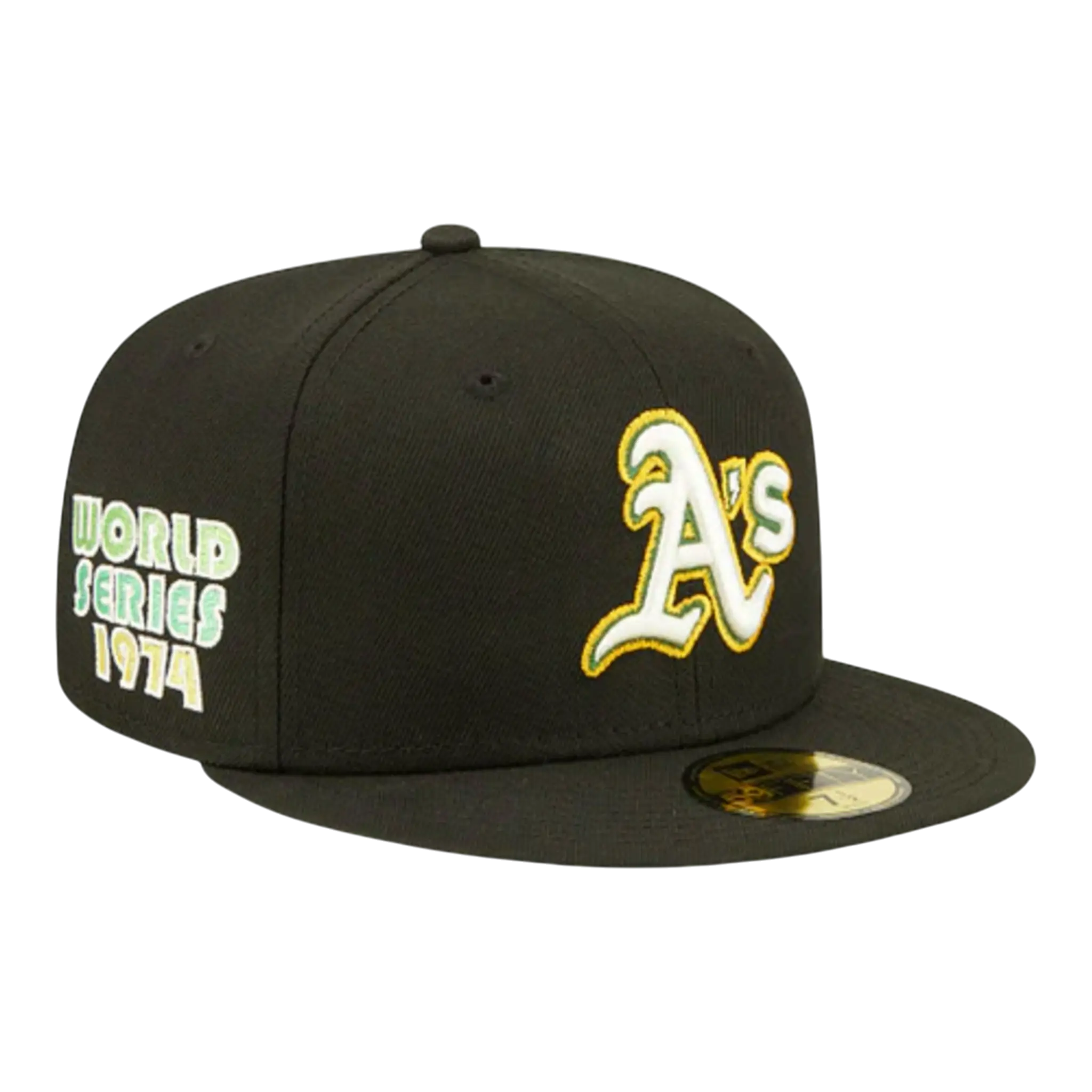 New Era 59Fifty Oakland Athletics Citrus Pop Fitted Hat Black/Green