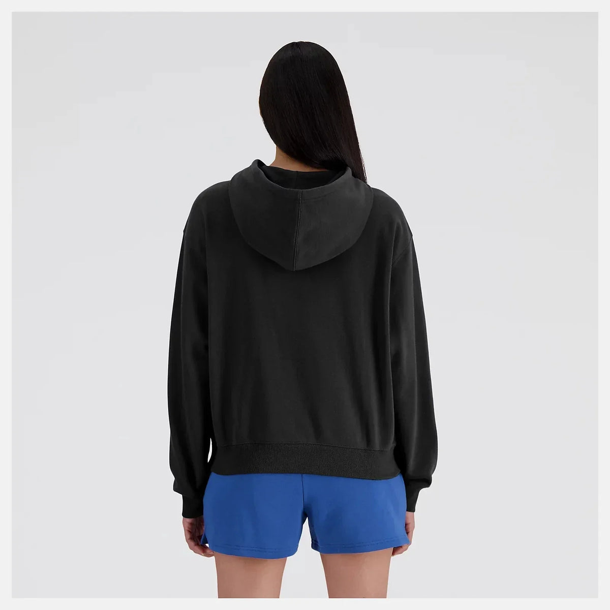 New Balance Sport Essentials Women's Pullover Hoodie — Black