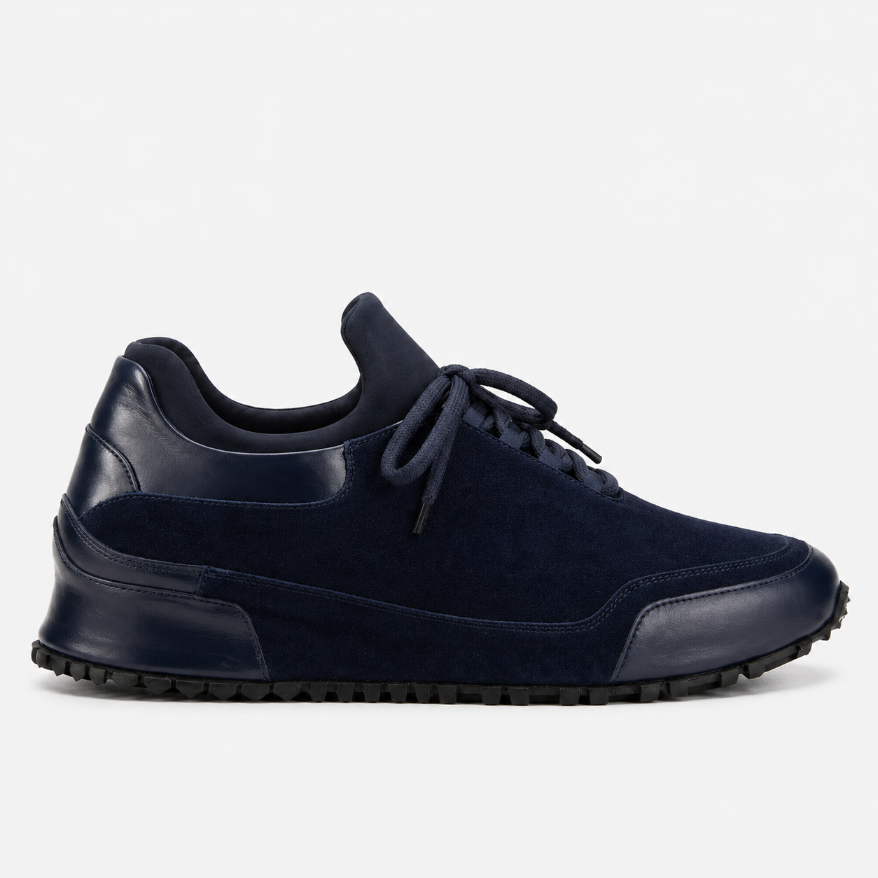 The Hudson Navy Suede Men Sneaker