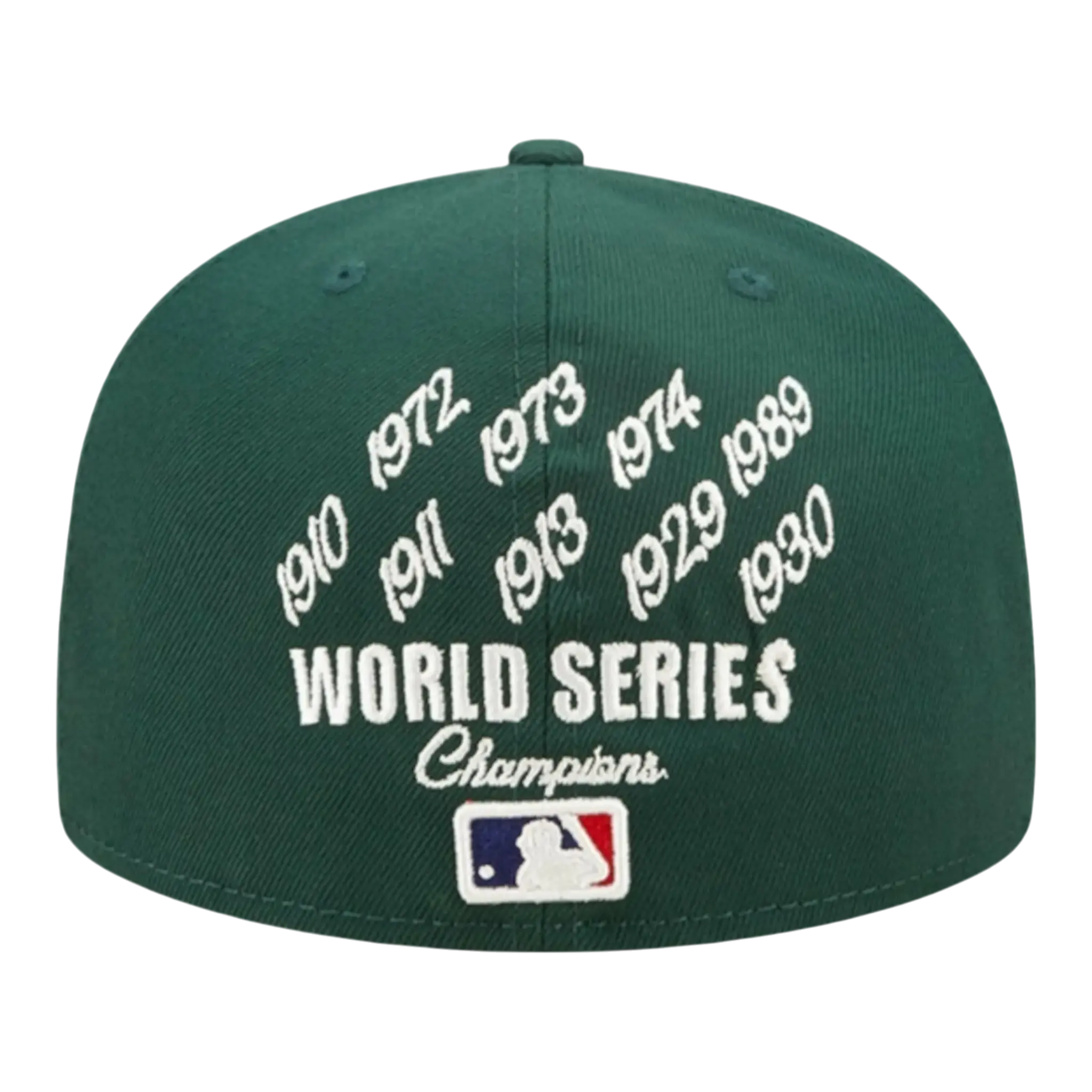 New Era Oakland Athletics Crown Champs WS Men Fitted Hat Green