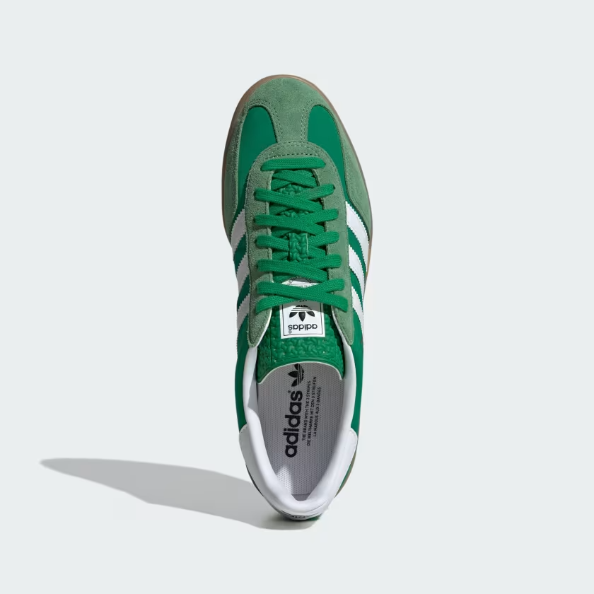 adidas Gazelle Indoor Men's Sneakers — Green/White – product view 5