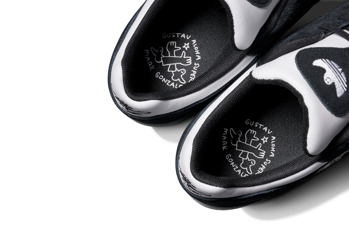 Adidas Skateboarding Aloha Super x Gustav Tønnesen - Core Black/White/Chalk White