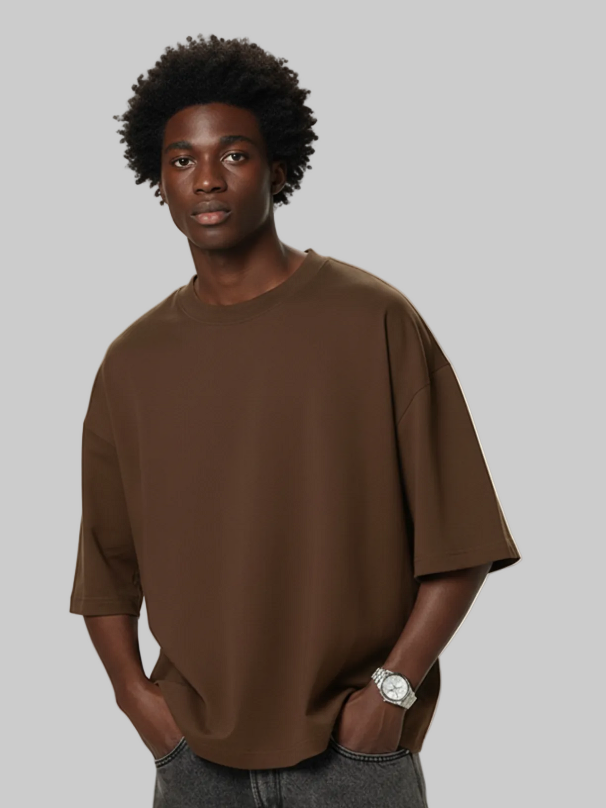 Apollo Moda Aero Boxy Crop Tee – main view