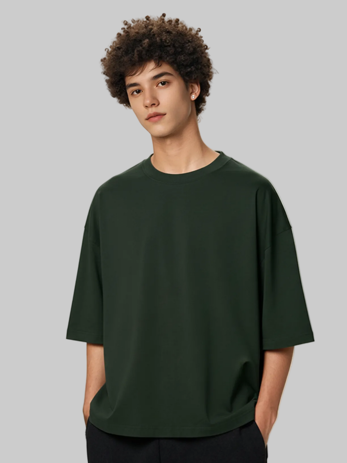Apollo Moda Aero Boxy Crop Tee – main view