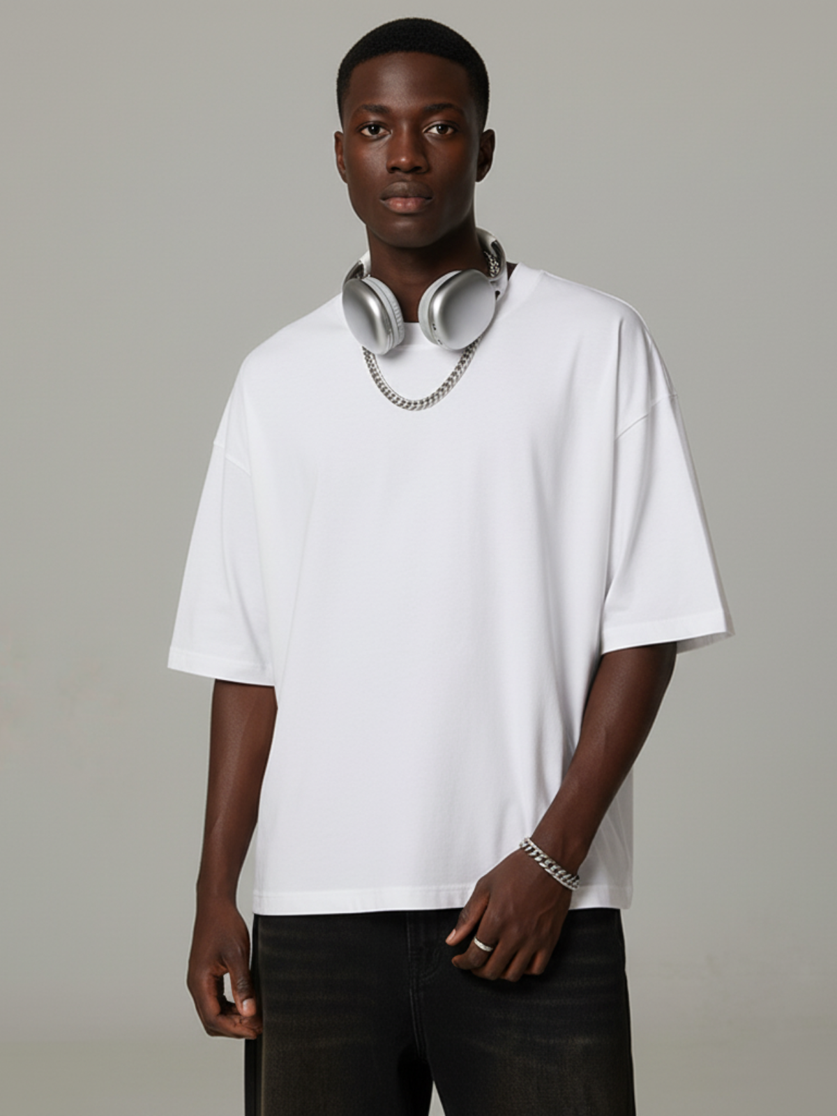 Apollo Moda Aero Boxy Crop Tee – product view 3