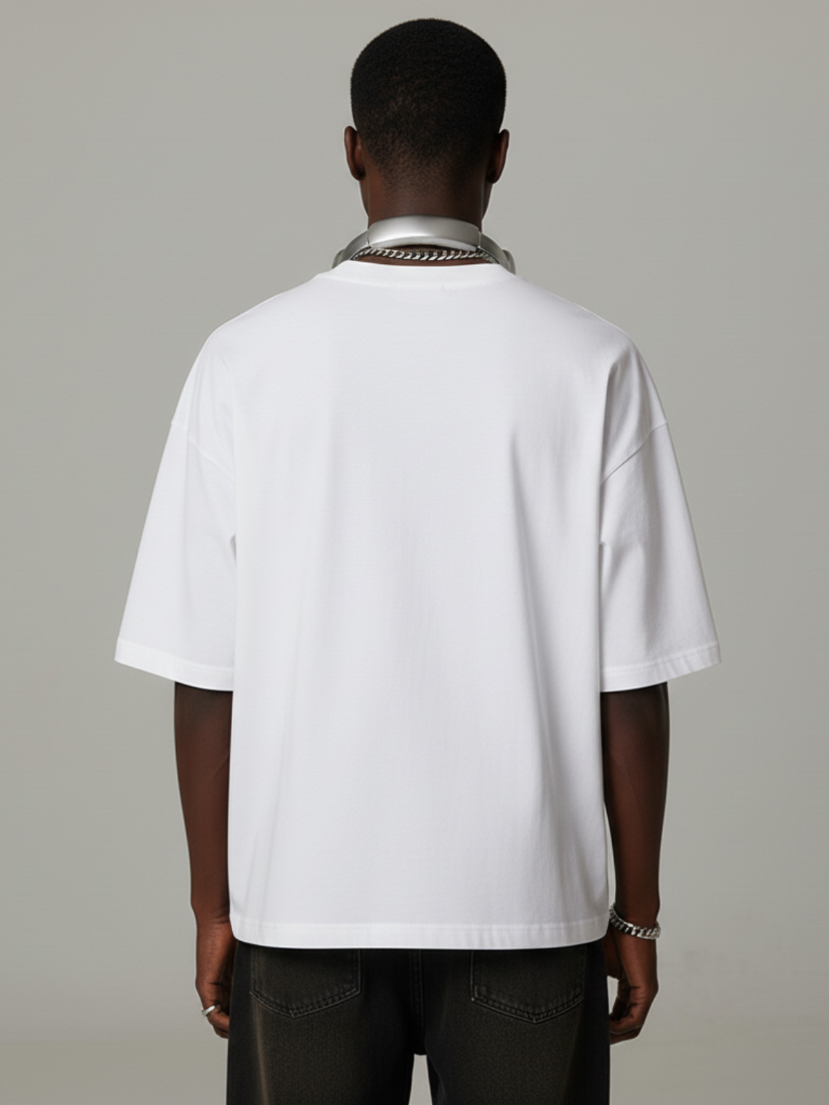 Apollo Moda Aero Boxy Crop Tee – product view 4