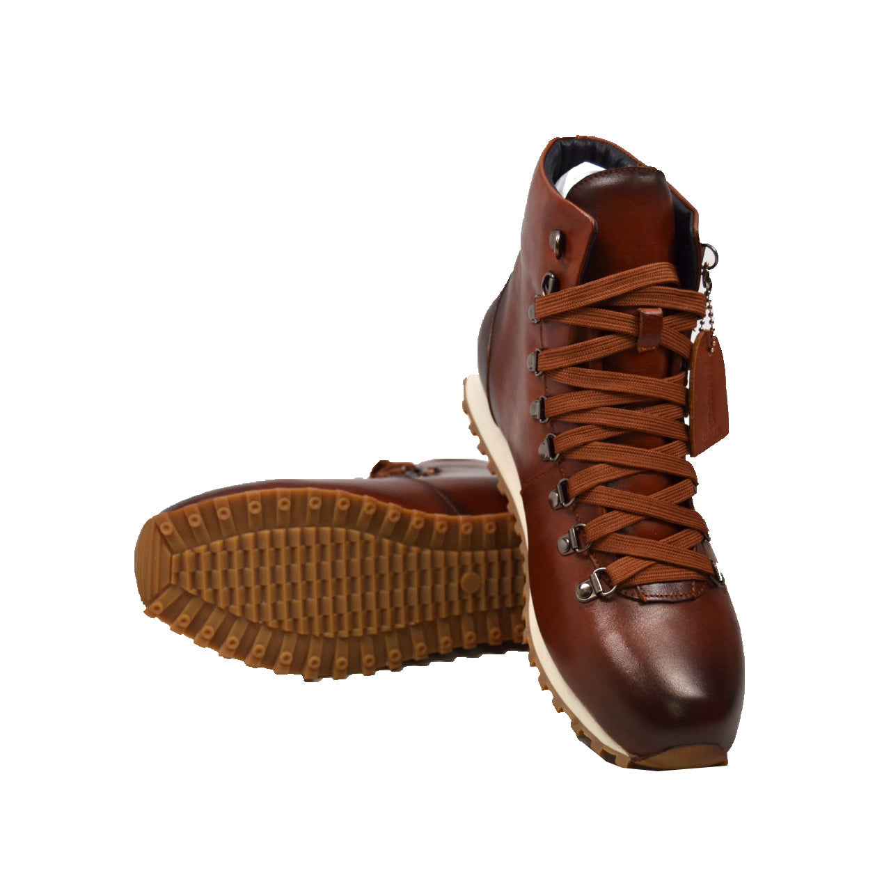 British Walkers Alpine GT Men's Handcrafted Leather and Suede High Top Boots view 15