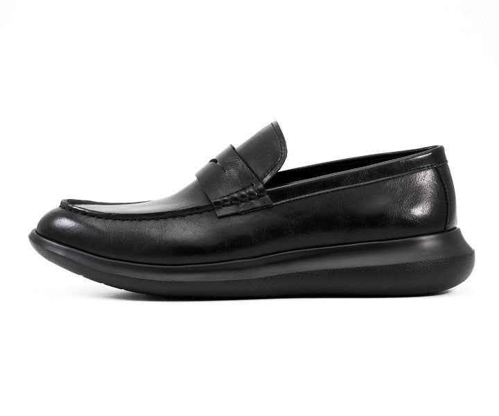 Amali Arvin Casual Penny Loafers Men’s Black
