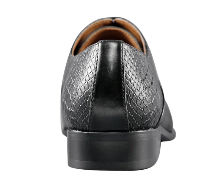 Amali Burke Noir Oxford Shoes Men’s Black Leather
