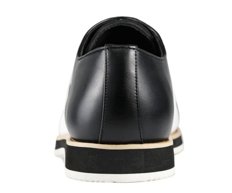 Amali Camden Classic Oxford Dress Shoes Men's Black and White