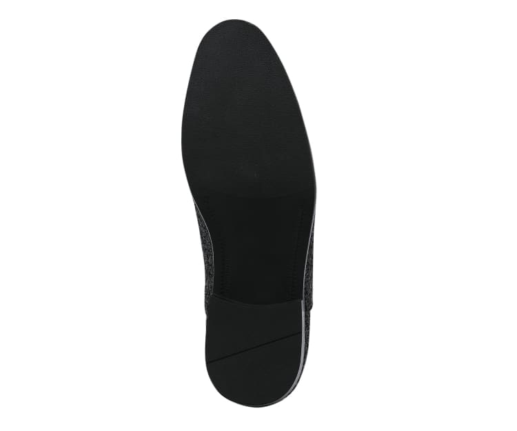 Amali Glamorous Glitter Oxfords Men’s Black Glitter