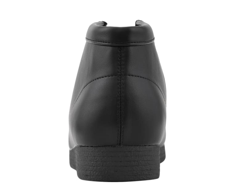 Amali Jason Men's Black Leather British Style Chukka Boots