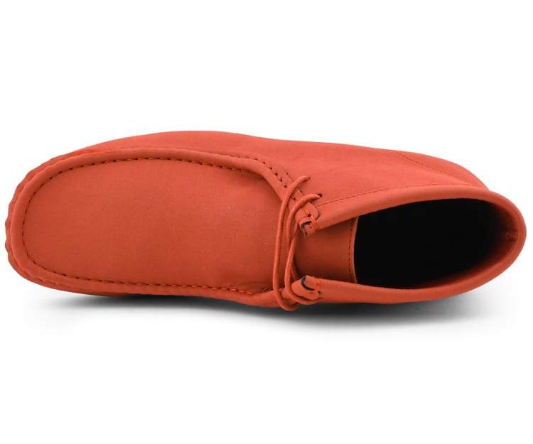 Amali Jason Men's Burnt Orange Suede British Style Chukka Boots