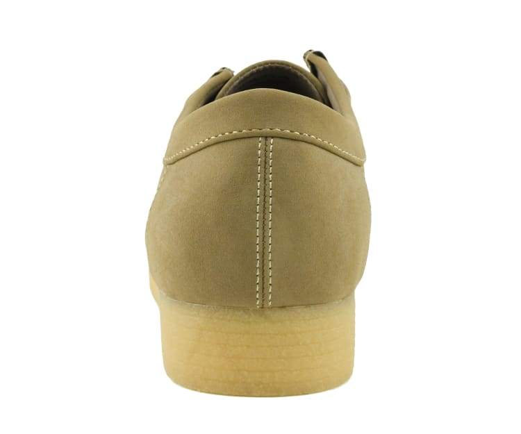 Amali Jason Men's Tan Suede Low Top Oxfords British Style Chukka Boots