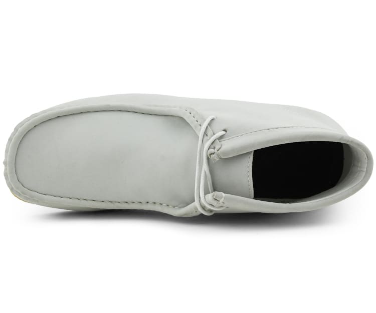Amali Jason Men's White Suede British Style Chukka Boots