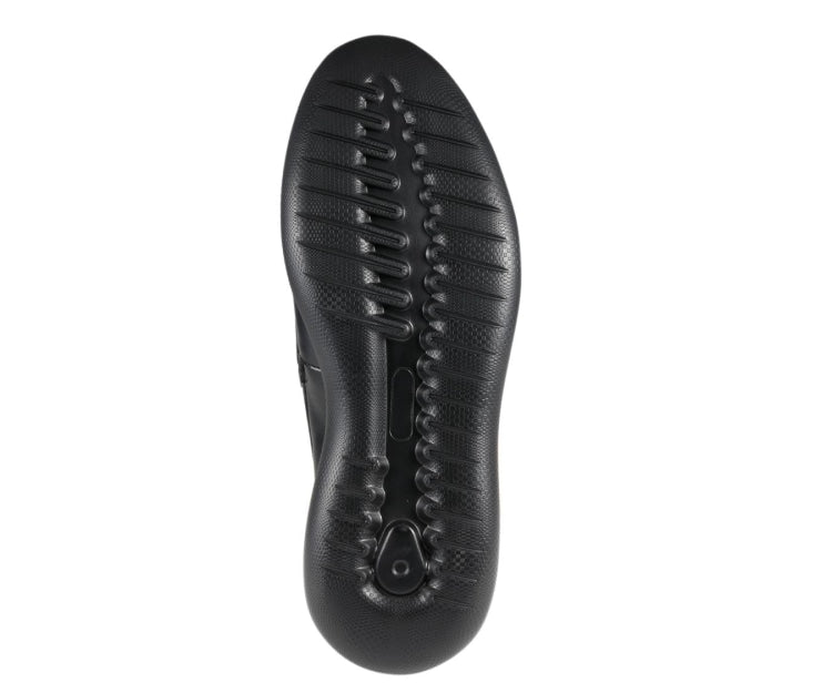 Amali Milo Luxe Black Casual Loafers Men’s Leather