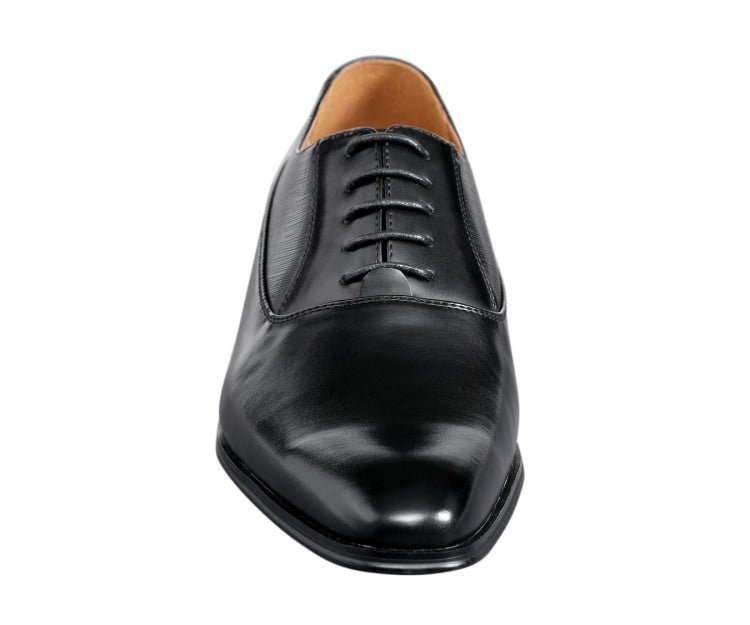 Amali Oso Classic Elegance Men’s Leather Black Oxfords