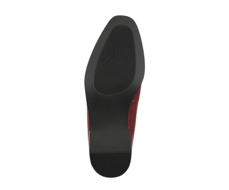Amali Rian Red Luxe Loafers Men’s Leather