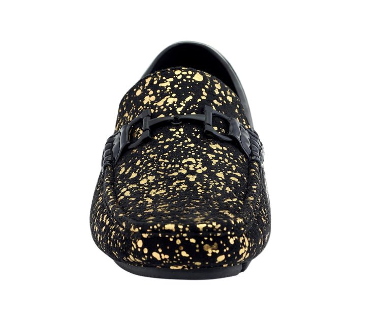 Amali Shoes Monty Luxe Moccasins Men’s Black