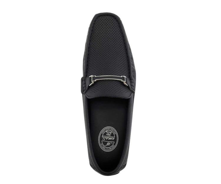 Amali Vibrant Driving Shoe Men’s Soft Perforated Slip On