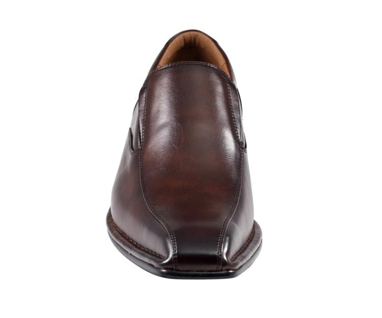 Amali Victor Slip On Luxury Loafers Men’s Leather Brown