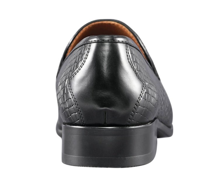 Amali Wren Elegant Dress Loafers Men’s Leather Black