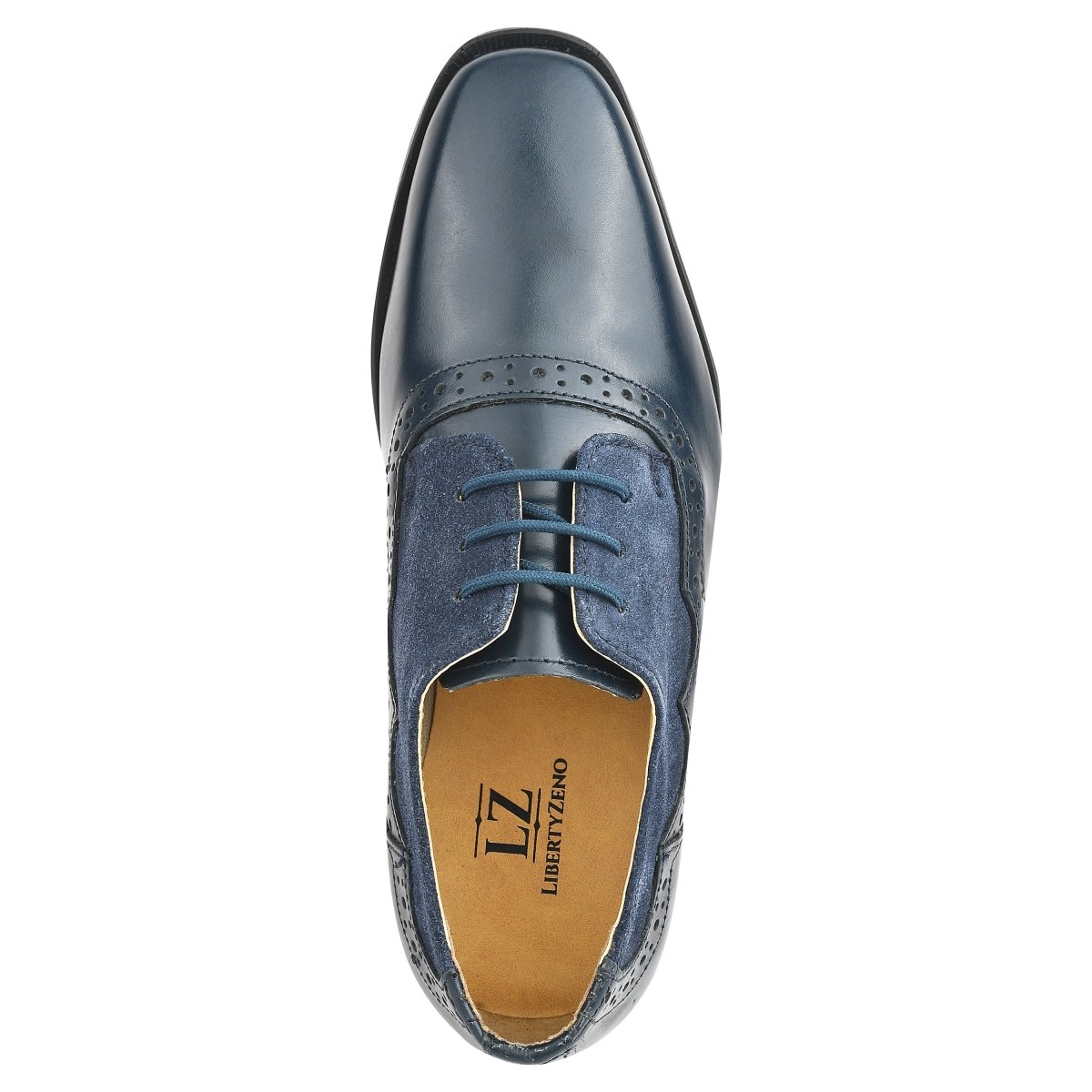 Liberty Zeno Amy Leather Suede Oxford Style Kids Dress Shoes